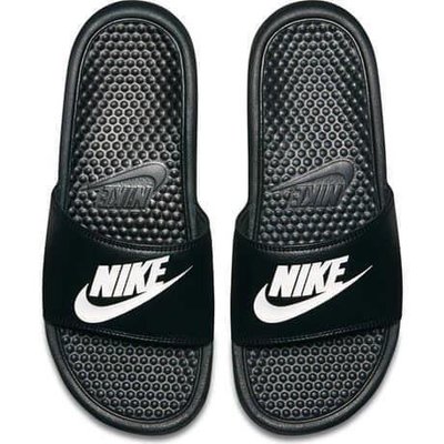 Nike sliders 拖鞋 涼鞋 黑色 深藍 勾勾 大勾 全新正品