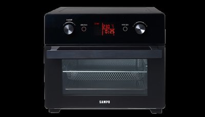【生活鋪】聲寶SAMPO 20L微電腦多功能氣炸烤箱 KZ-XA20B
