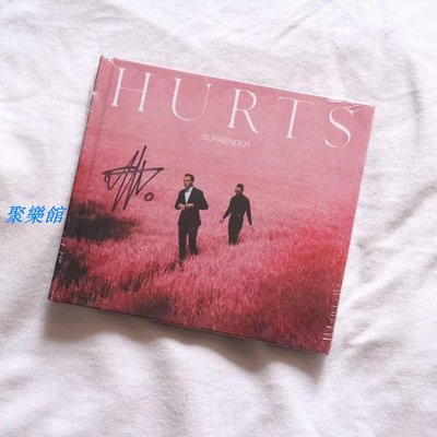 聚樂館 現貨 簽名版 Hurts Surrender CD 少了一個人的簽名