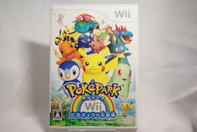 [耀西]二手 純日版 任天堂 Wii 神奇寶貝樂園 Wii ～皮卡丘的大冒險～ 精靈寶可夢