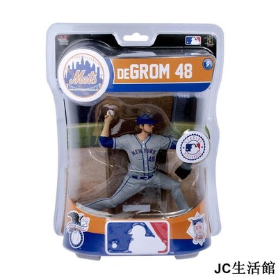 Imports Dragon MLB 棒球 人偶 模型公仔 紐約大都會 #48 DEGROM JRWP-雙喜生活館