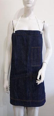 日本品牌【POWER TEX】牛仔布 厚挺版 割烹著 男女皆可 粗棉繩 圍裙~直購價290~春夏裝新荷🐠