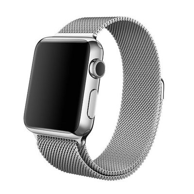 Apple Watch 原廠同款磁吸式米蘭錶帶  現貨銀跟黑 42mm/38mm