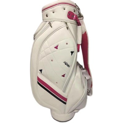 高爾夫球包HONMA標準球包男士高爾夫球袋編織款PU材質新款高檔包~特價