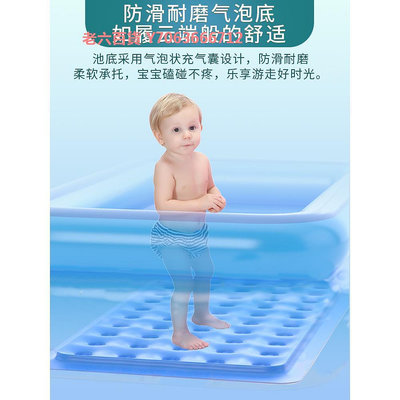精品充氣游泳池兒童家用室內大人小孩寶寶折疊浴缸游泳桶戲水池