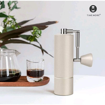 (售完) TIMEMORE泰摩咖啡磨豆機研磨機 栗子C3 PRO MAX手動咖啡研磨機 大容量 (可折疊手柄 )