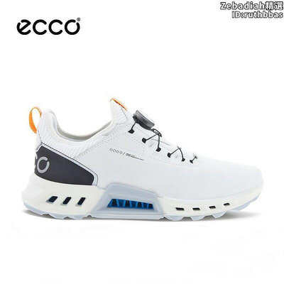 ECCO愛步高爾夫球鞋男全新高爾夫健步C4系列男鞋時尚運動鞋