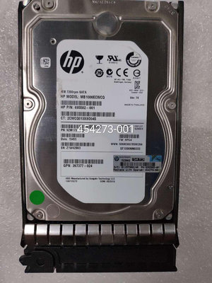 HP 硬碟454273-001 695502-001 397377-024 1T 7.2K SATA 3.5