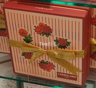 ❤Tina的家❤義大利 蕾莉歐香氛禮盒 緋紅玫瑰香氛禮盒 送禮首選 附禮盒提袋 謝師禮 交換