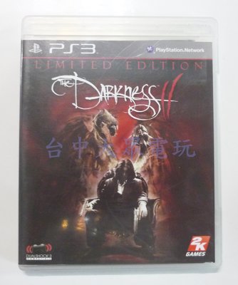 PS3 黑暗領域 2 The Darkness II (英文亞版)****(二手片-光碟約9成9新)【台中大眾電玩】