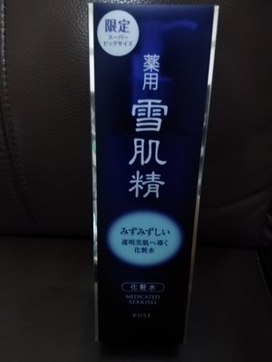 KOSE 高絲 藥用雪肌精化妝水 500ml(極潤型)*專櫃正貨