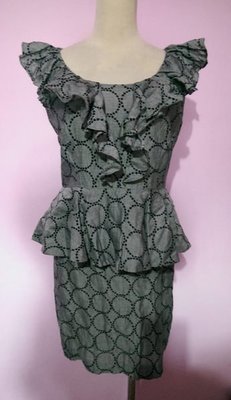 La Feta 灰色造型洋裝/連身裙(A78)