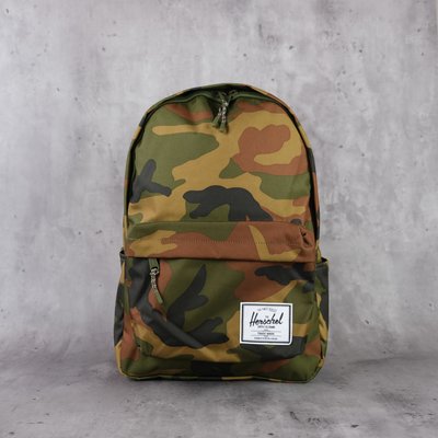 Herschel Classic XL 大容量 後背包 側邊有水壺/雨傘層 Woodland Camo