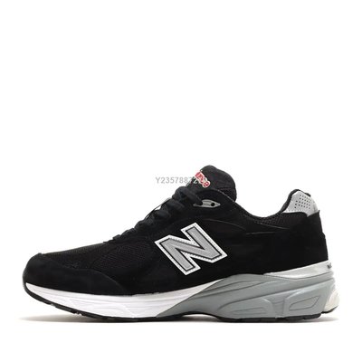 New Balance 990v3 黑色 經典時尚運動慢跑鞋M990BS3男女鞋
