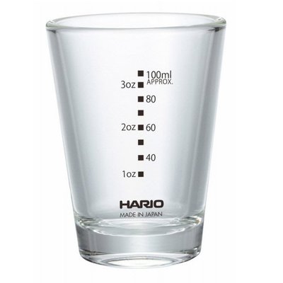HARIO 咖啡玻璃杯 厚底玻璃量杯 義式咖啡杯 濃縮咖啡杯 盎司杯 SGS-140B-EX 140cc