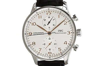 IWC 萬國葡萄牙系列不鏽鋼計時腕錶