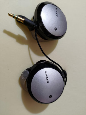 索尼Sony mdr-Q67經典收線耳機 耳掛式