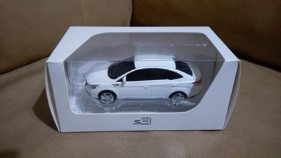Luxgen 原廠 S3 模型車(迴力車) 白色
