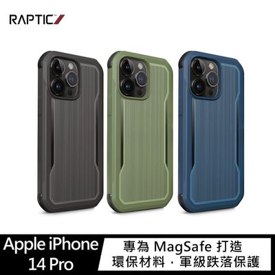 RAPTIC for Apple iPhone 14 Pro Fort Magsafe 保護殼 手機殼 軍規防摔