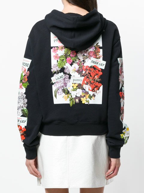 off white flower shop hoodie