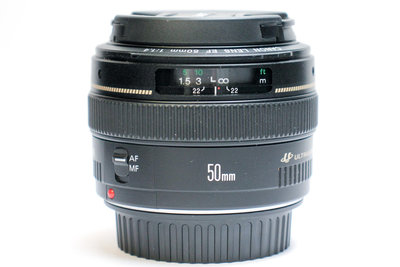 【台南橙市3C】Canon EF 50mm f1.4 USM二手 定焦鏡 單眼鏡頭 #89133