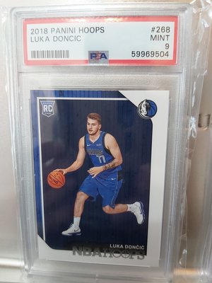 2018～19 HOOPS LUKA DONCIC  RC 鑑定卡 PSA 9  CURRY  ZION KD