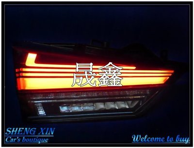 《晟鑫》全新 凌志 LEXUS 小改款 RX300 350 450H 內側 導光 原廠型 跑馬 LED尾燈 顆邊價格