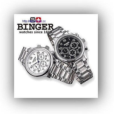 yes99buy加盟-正品BINGER賓格天工精鋼商務自動機械表防水男表男士腕表手錶男