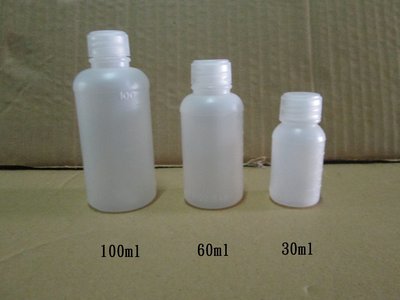 《水水百貨》60ml原料瓶/分裝瓶/塑膠瓶/刻度瓶