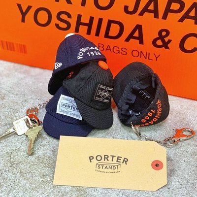 【日貨代購CITY】日本 吉田 YOSHIDA PORTER NEW ERA 棒球帽 鑰匙圈 2色 現貨