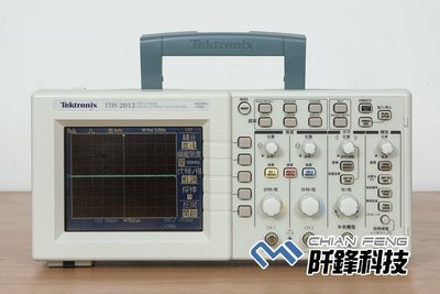 【阡鋒科技 專業二手儀器】太克 Tektronix TDS2012 2ch.,100MHz, 1GS/s 示波器