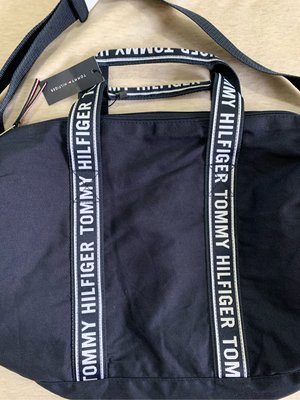 TOMMY HILFIGER 波士頓包（小款）健身包 圓筒包 小旅行袋