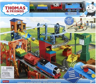 Thomas & Friends 湯瑪士小火車 費雪 多多島瘋狂衝刺軌道組~請詢問價格/庫存