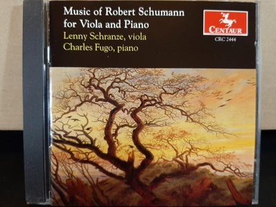 Schranze,Fugo,Music Of Robert Schumann For Viola&Piano,舒朗傑中提琴，弗格鋼琴，演繹舒曼-中提琴與鋼琴作品