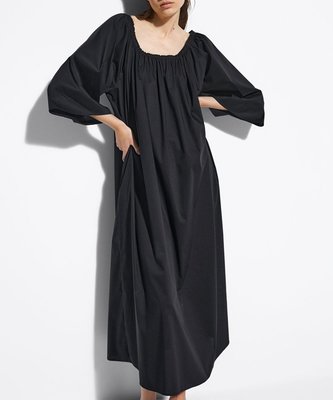 【全新現貨】西班牙  Massimo Dutti 女裝 氣質時尚露肩長款女士簡約風連衣裙 06607639800