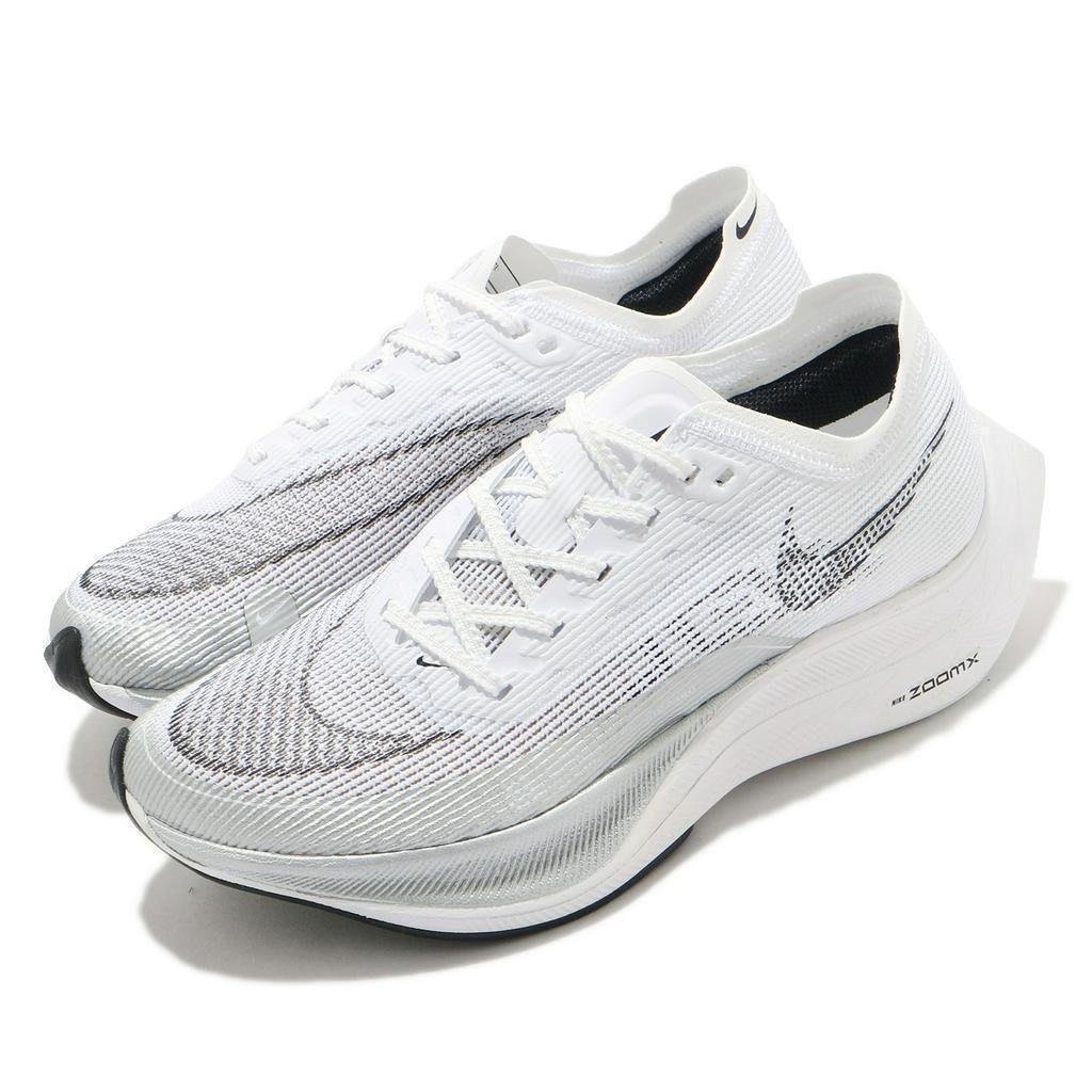 Nike 競速跑鞋Wmns ZoomX Vaporfly Next% 2 白黑碳板女鞋CU4123100