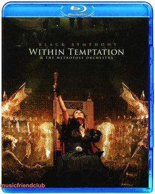 高清藍光碟 誘惑本質 Within Temptation Black Symphony (藍光BD25G)