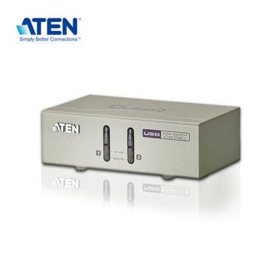 【預購】ATEN CS72U 2埠USB VGA/音訊 KVM多電腦切換器