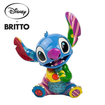 Enesco Britto 史迪奇 塑像 公仔 精品雕塑 星際寶貝 Stitch 迪士尼 Disney 正版授權【513692】