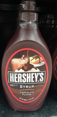 12/7前 美國 Hershey's 好時 巧克力醬 680g 可做巧克力淋醬或巧克力抹醬使用 最新到期日:2024/2/29