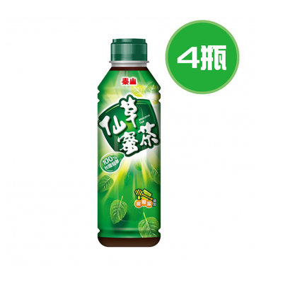 泰山 仙草蜜茶 4瓶(500ml/瓶)，全省超商皆可，宅配非宜蘭、花蓮、台東地區