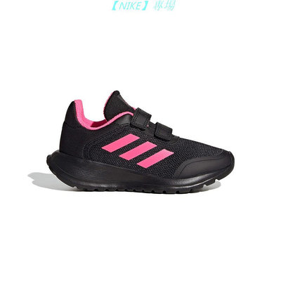 【NIKE 專場】耐吉Adidas Te耐吉nsaur Run耐吉 2.0 CF K耐吉 童鞋 黑粉色 中耐吉童 大童 魔鬼氈 耐吉慢跑鞋 IF036耐吉6