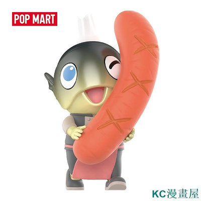 KC漫畫屋POPMART泡泡瑪特 鮪魚世界料理系列手辦盲盒玩具創意禮物