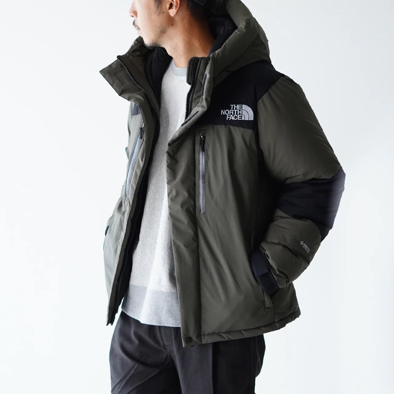 The North Face Baltro light jacket 羽絨外套日本限定版軍綠/黑色日版