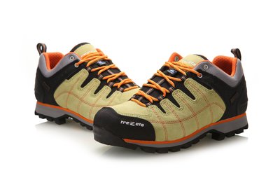 100％原廠 TREZETA戶外旅行登山鞋男防滑徒步鞋低幫牛皮耐磨透氣運動鞋