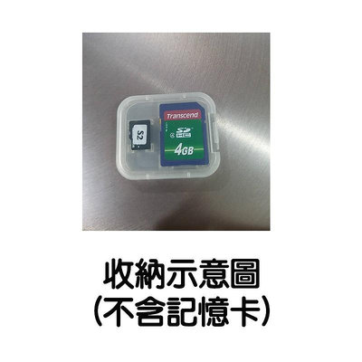 雙卡收納盒【The More】SD卡 MicroSD收納盒 記憶卡 保存透明盒 保護盒 SIM卡盒 塑膠盒 儲存盒