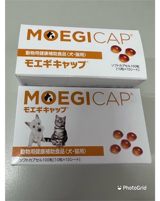 日本共立MOEGITAB 貝節益100粒膠囊 寵物犬貓關節(盒)