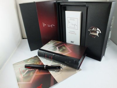【世界名筆交流】萬寶龍2004年文學家卡夫卡限量鋼筆 *聖誕特別包裝版，EF尖*