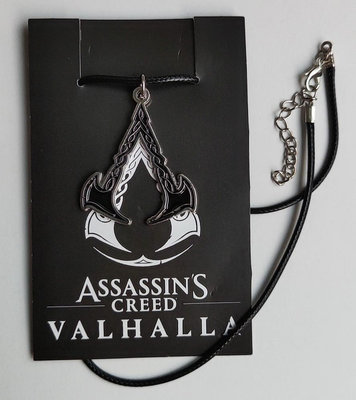 【游戲周邊】PS4 刺客信條 維京紀元 英靈殿 特典掛件項鏈吊飾