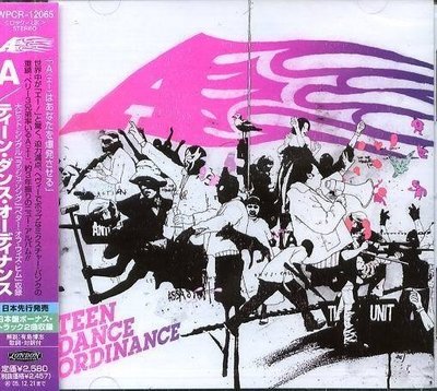 (甲上唱片) A - Teen Dance Ordinance - 日盤+2BONUS